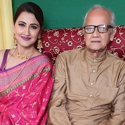 rachana with father